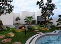 Perbedaan Taman Minimalis dan Tropis