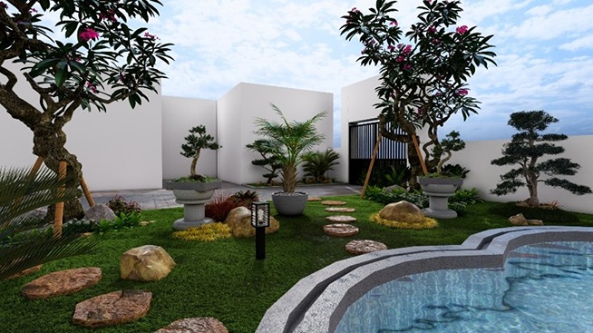 Perbedaan Taman Minimalis dan Tropis 2025 2 Perbedaan Taman Minimalis dan Tropis 3