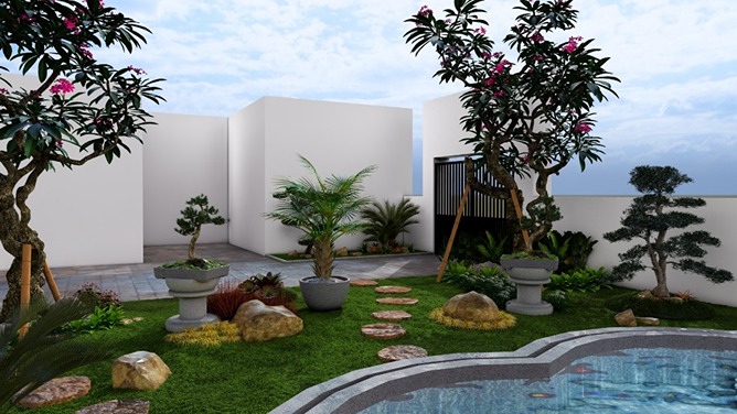 Perbedaan Taman Minimalis dan Tropis 2025 4 Perbedaan Taman Minimalis dan Tropis 5