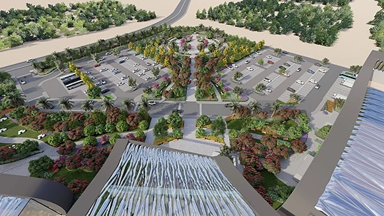 Desain Taman Kantor Minimalis Terbaik 2025: Inspirasi dan Tips Mewujudkannya 3 desain taman minimalis untuk kantor 3