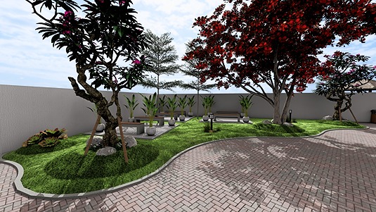 Jasa Pembuatan Taman Kediri 2025: Solusi Taman Indah untuk Kantor dan Rumah Anda 2 jasa pembuatan taman kediri